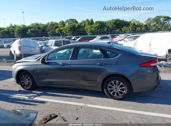 3FA6P0G71HR287360 2017 FORD FUSION Gray Widok wnętrza 360 stopni