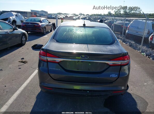 3FA6P0G71HR287360 2017 FORD FUSION Gray 