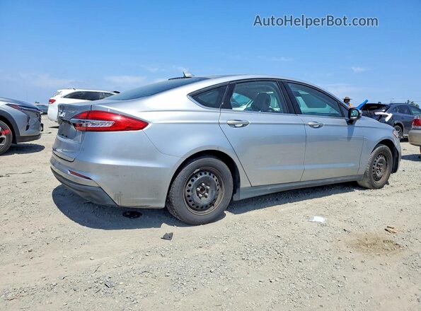 3FA6P0G71LR105374 2020 FORD FUSION Серебряный Задняя правая четверть
