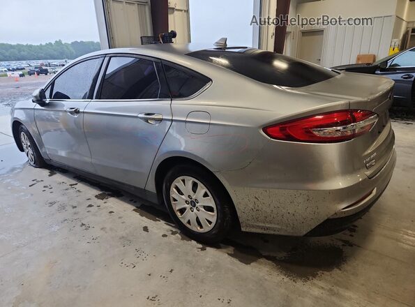 3FA6P0G71LR160259 2020 FORD FUSION Silver Rear left