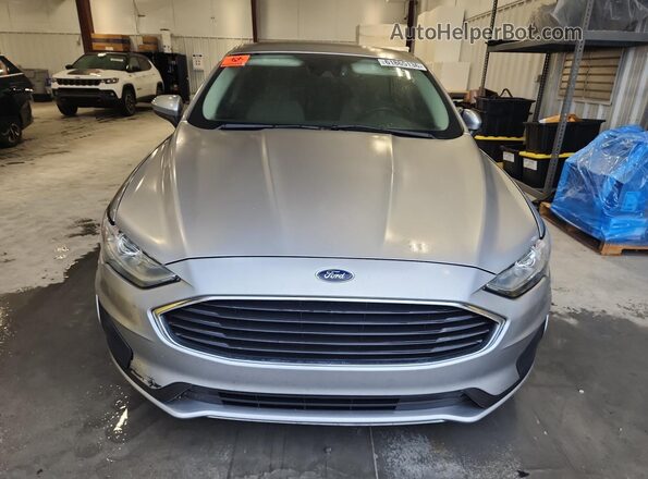 3FA6P0G71LR160259 2020 FORD FUSION Silver Front view