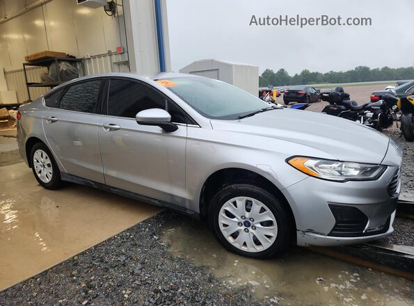 3FA6P0G71LR160259 2020 FORD FUSION Silver Front right