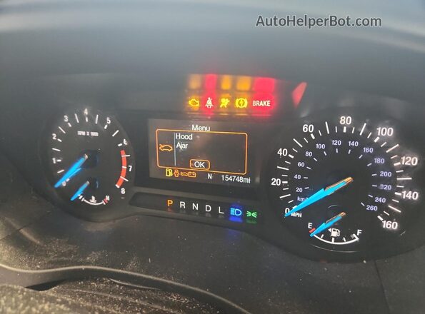 3FA6P0G71LR160259 2020 FORD FUSION Silver Instrument cluster view