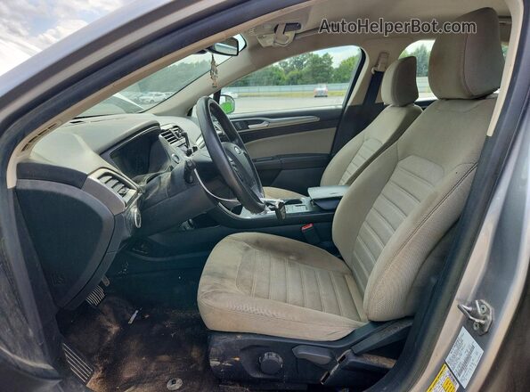 3FA6P0G71LR160794 2020 FORD FUSION Silver Widok wnętrza z przodu