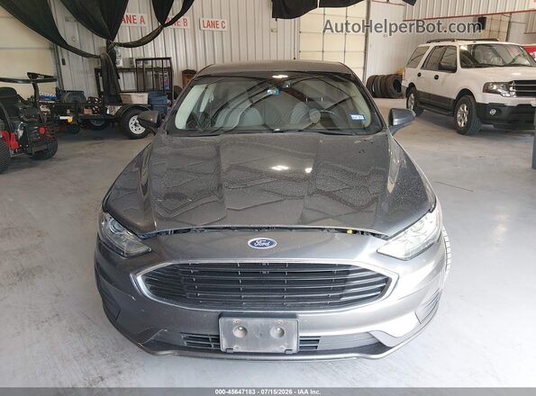 3FA6P0G71LR201134 2020 FORD FUSION Black Вид спереду