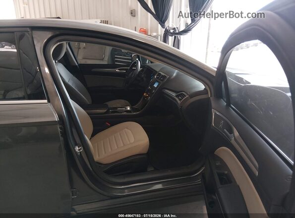 3FA6P0G71LR201134 2020 FORD FUSION Black Вид салону спереду