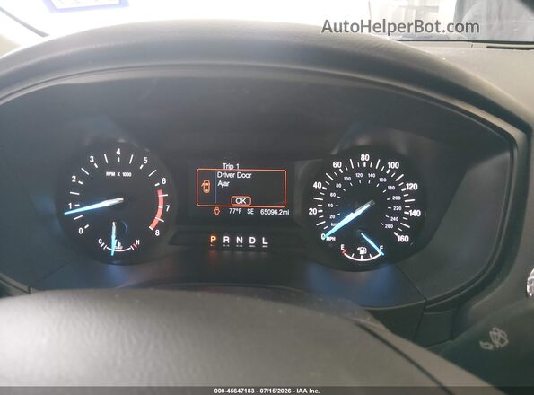 3FA6P0G71LR201134 2020 FORD FUSION Black Вид задніх сидінь