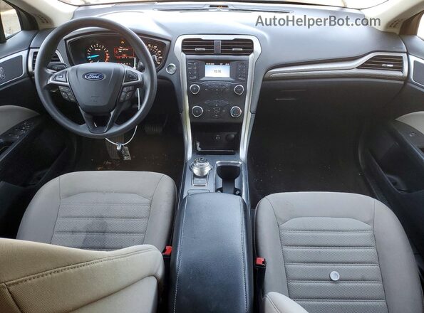 3FA6P0G71LR245036 2020 FORD FUSION Charcoal Vista del salpicadero
