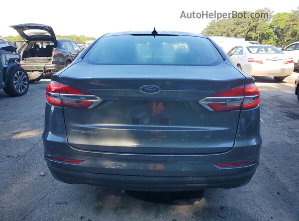 3FA6P0G71LR245036 2020 FORD FUSION Charcoal Vista trasera