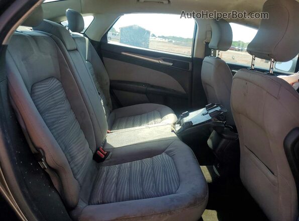 3FA6P0G72GR258254 2016 FORD FUSION Gray Widok tylnych siedzeń