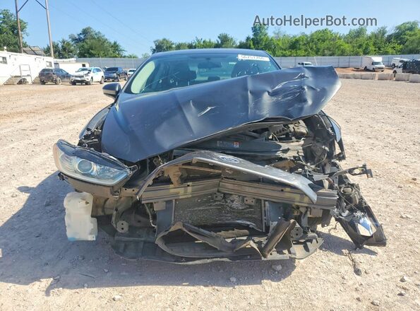 3FA6P0G72GR258254 2016 FORD FUSION Gray Widok z przodu