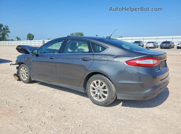3FA6P0G72GR258254 2016 FORD FUSION Gray Tył lewy
