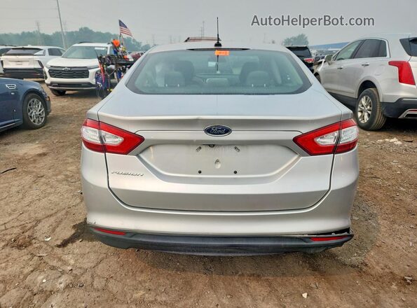 3FA6P0G72GR299337 2016 FORD FUSION Silver უკანა ხედი