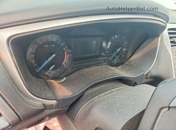 3FA6P0G72GR299337 2016 FORD FUSION Silver ხელსაწყოთა პანელის ხედი