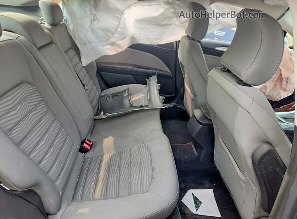 3FA6P0G72GR299337 2016 FORD FUSION Silver უკანა სავარძლების ხედი
