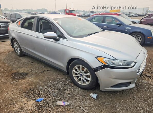 3FA6P0G72GR299337 2016 FORD FUSION Silver წინა მარჯვენა
