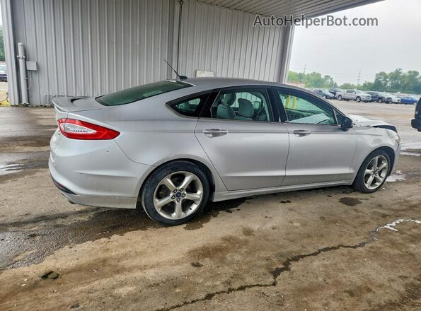 3FA6P0G72GR380001 2016 FORD FUSION Silver Rear right