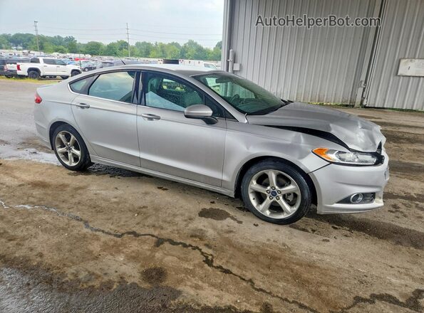 3FA6P0G72GR380001 2016 FORD FUSION Silver Front right