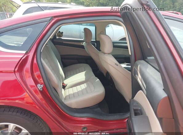 3FA6P0G72JR193655 2018 FORD FUSION Red Widok naklejki z numerem VIN