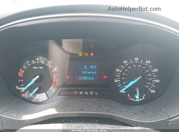 3FA6P0G72JR193655 2018 FORD FUSION Red Widok tylnych siedzeń