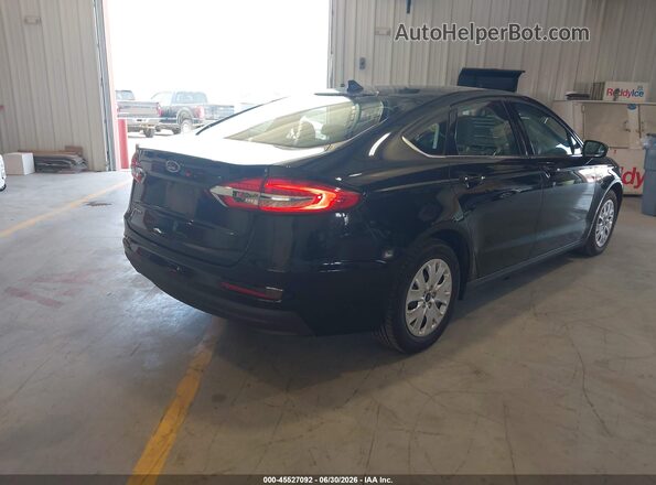 3FA6P0G72LR201076 2020 FORD FUSION Black Trasero derecho