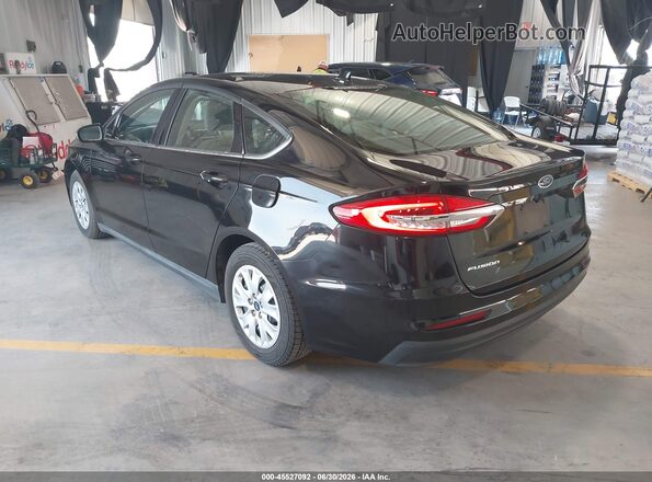 3FA6P0G72LR201076 2020 FORD FUSION Black Trasero izquierdo