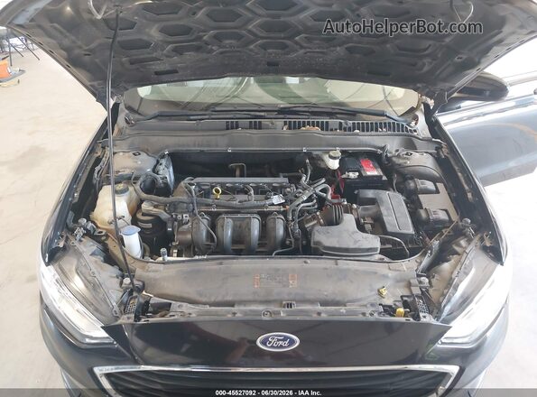 3FA6P0G72LR201076 2020 FORD FUSION Black Vista trasera