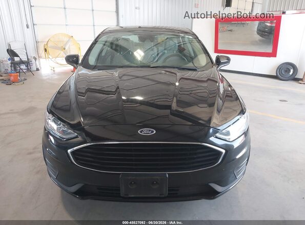 3FA6P0G72LR201076 2020 FORD FUSION Black Vista del cuadro de instrumentos