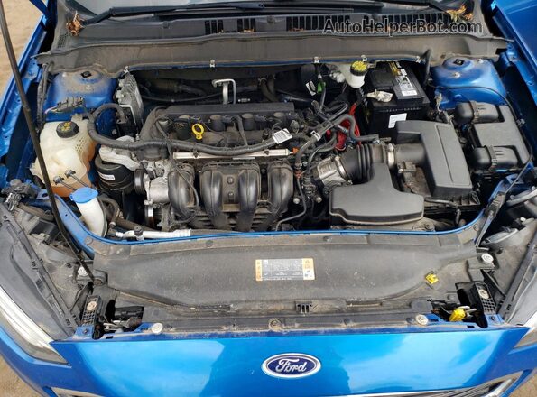 3FA6P0G72LR227810 2020 FORD FUSION Blue Rear interior view