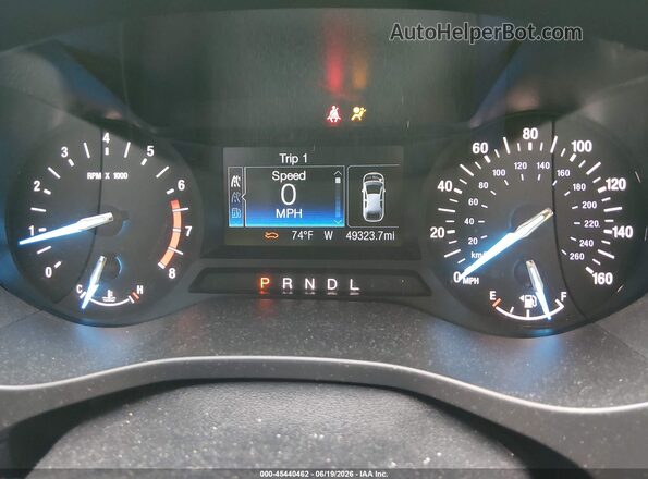 3FA6P0G72LR244901 2020 FORD FUSION Black Հետևի նստատեղերի տեսք
