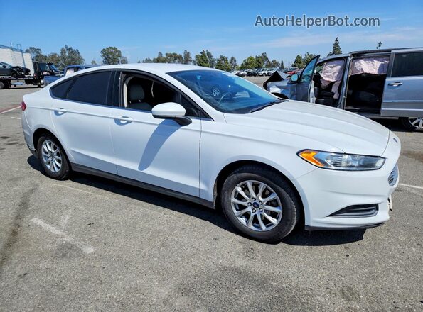 3FA6P0G73GR126877 2016 FORD FUSION White Delantero derecho
