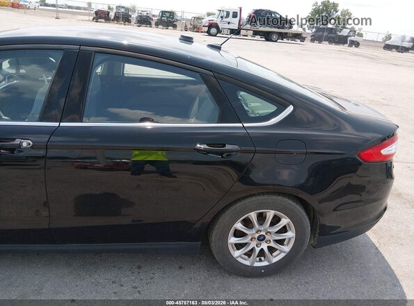 3FA6P0G73GR199263 2016 FORD FUSION Черный Вид щитка приборов