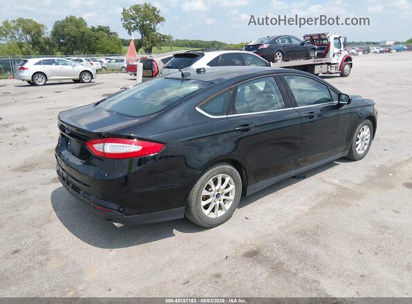 3FA6P0G73GR199263 2016 FORD FUSION Черный Задняя правая четверть