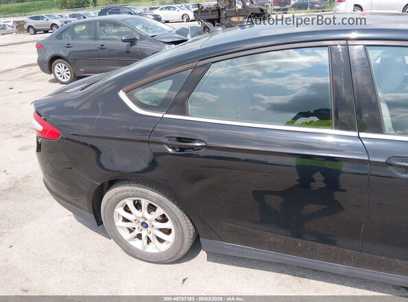 3FA6P0G73GR199263 2016 FORD FUSION Черный 