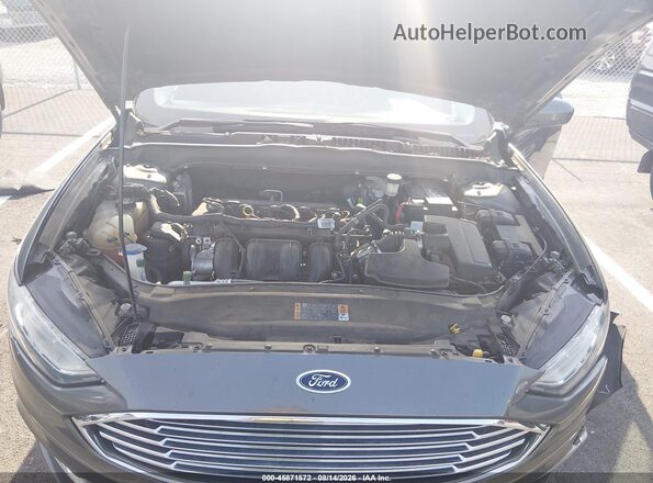 3FA6P0G73HR346277 2017 FORD FUSION Серый Вид сзади