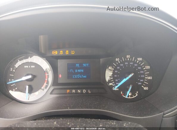 3FA6P0G73HR346277 2017 FORD FUSION Серый Вид задних сидений