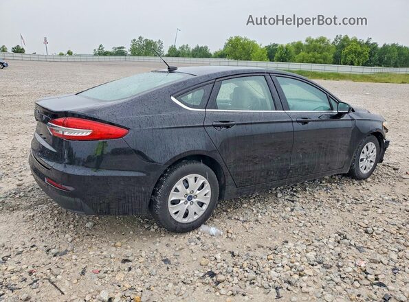 3FA6P0G73KR249104 2019 FORD FUSION Черный Задняя правая четверть