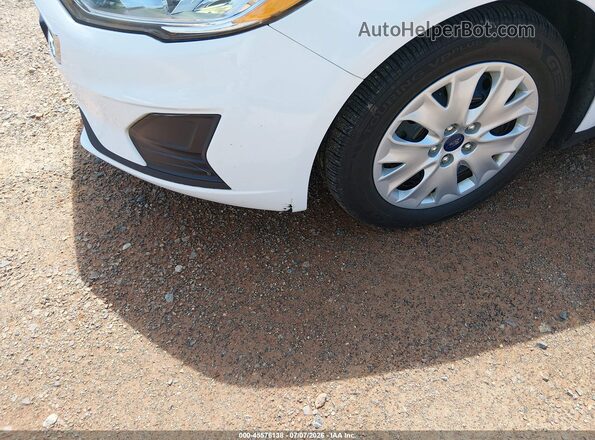 3FA6P0G73LR263067 2020 FORD FUSION White Widok zestawu wskaźników