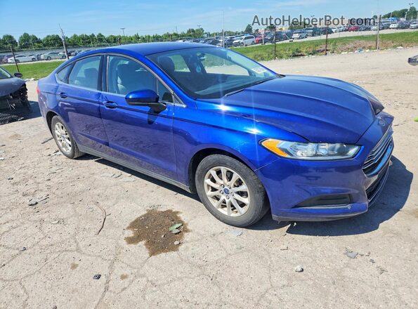 3FA6P0G74GR240774 2016 FORD FUSION Blue წინა მარჯვენა