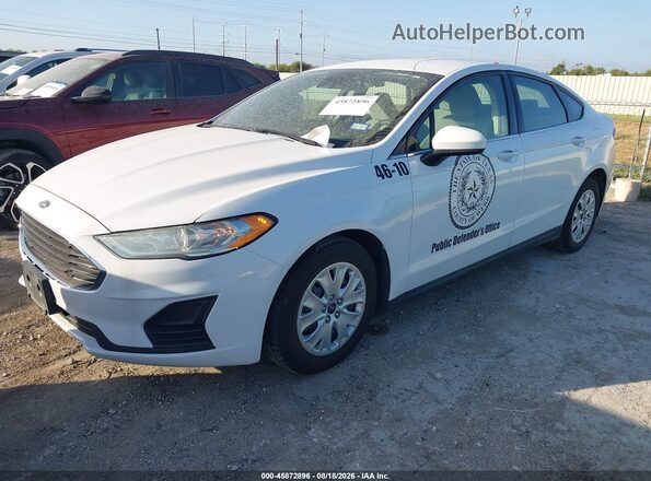 3FA6P0G74LR176388 2020 FORD FUSION White Front left