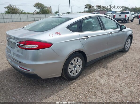 3FA6P0G74LR233463 2020 FORD FUSION Gray Задня права чверть