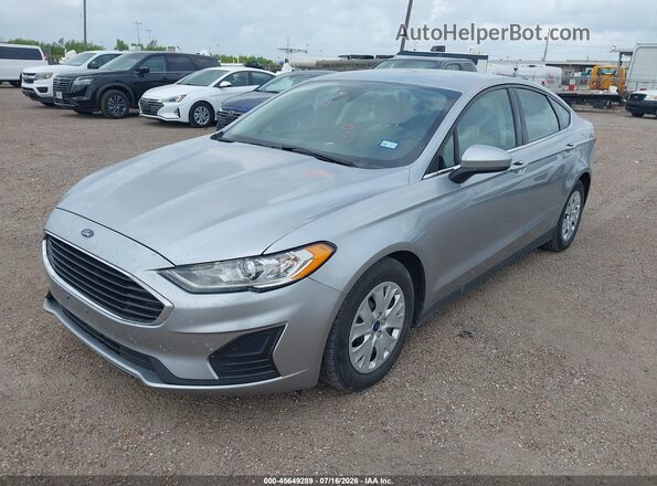 3FA6P0G74LR233463 2020 FORD FUSION Gray Передня ліва чверть