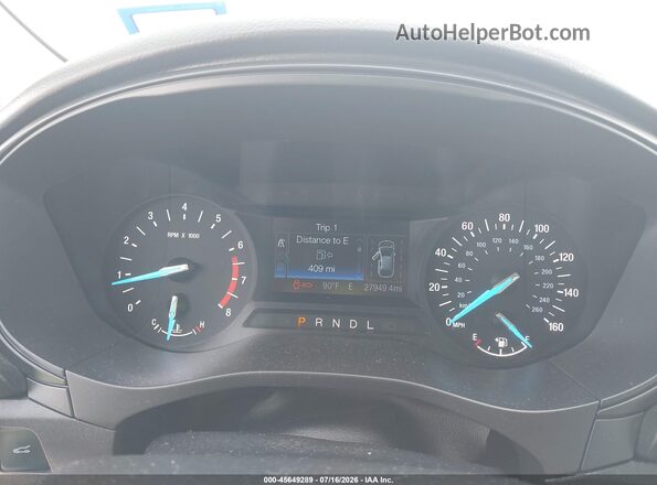 3FA6P0G74LR233463 2020 FORD FUSION Gray Вид задніх сидінь