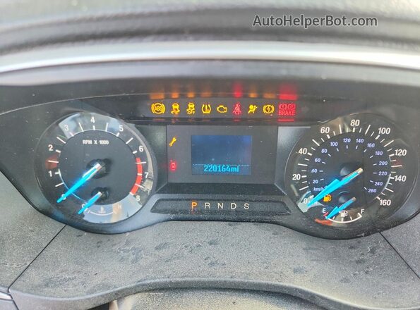 3FA6P0G75GR214331 2016 FORD FUSION Бордовый Вид щитка приборов