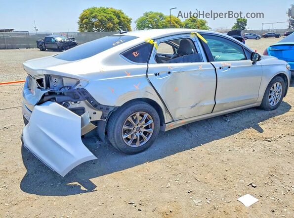 3FA6P0G75JR167597 2018 FORD FUSION Silver Rear right