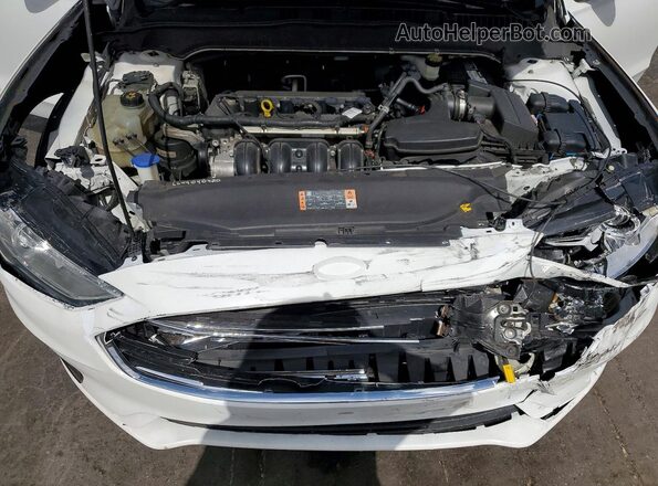 3FA6P0G75LR200049 2020 FORD FUSION White უკანა სალონის ხედი
