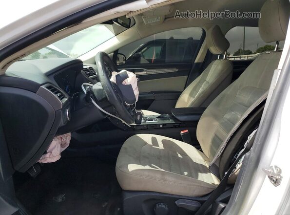 3FA6P0G75LR200049 2020 FORD FUSION White წინა სალონის ხედი