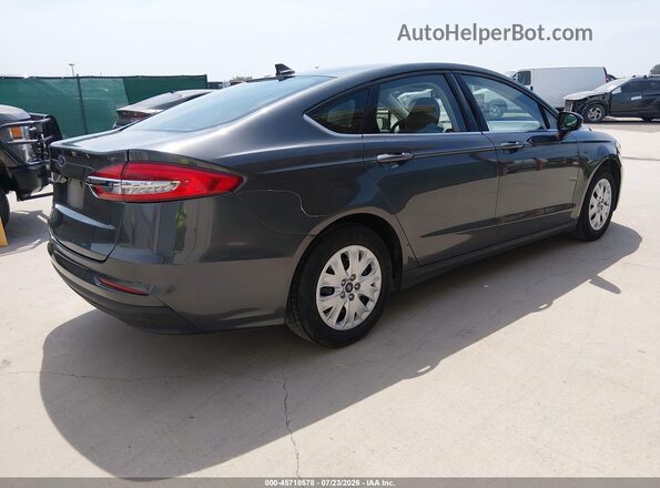 3FA6P0G75LR262003 2020 FORD FUSION Gray Rear right
