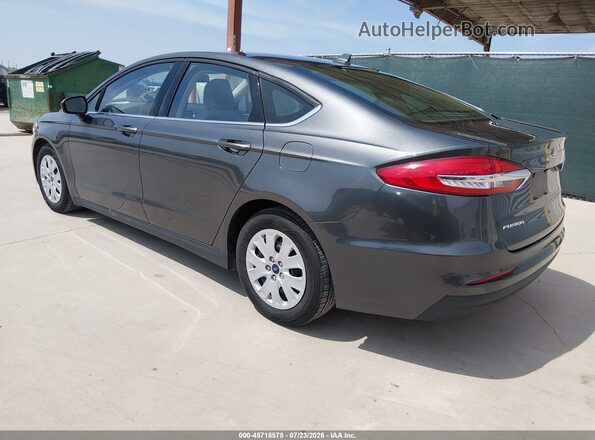 3FA6P0G75LR262003 2020 FORD FUSION Gray Rear left
