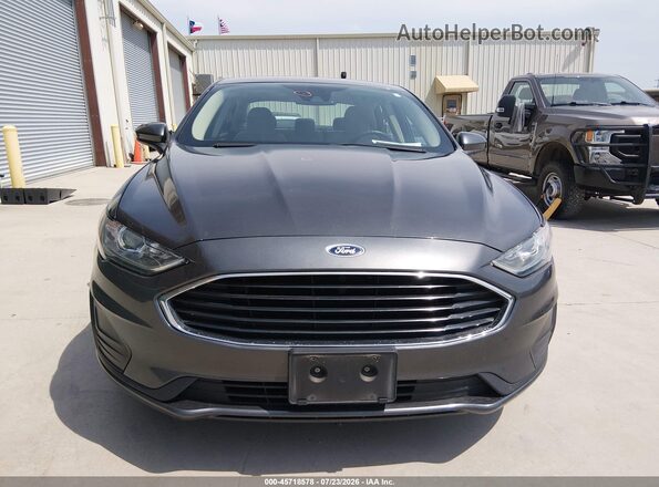 3FA6P0G75LR262003 2020 FORD FUSION Gray 360 interior view